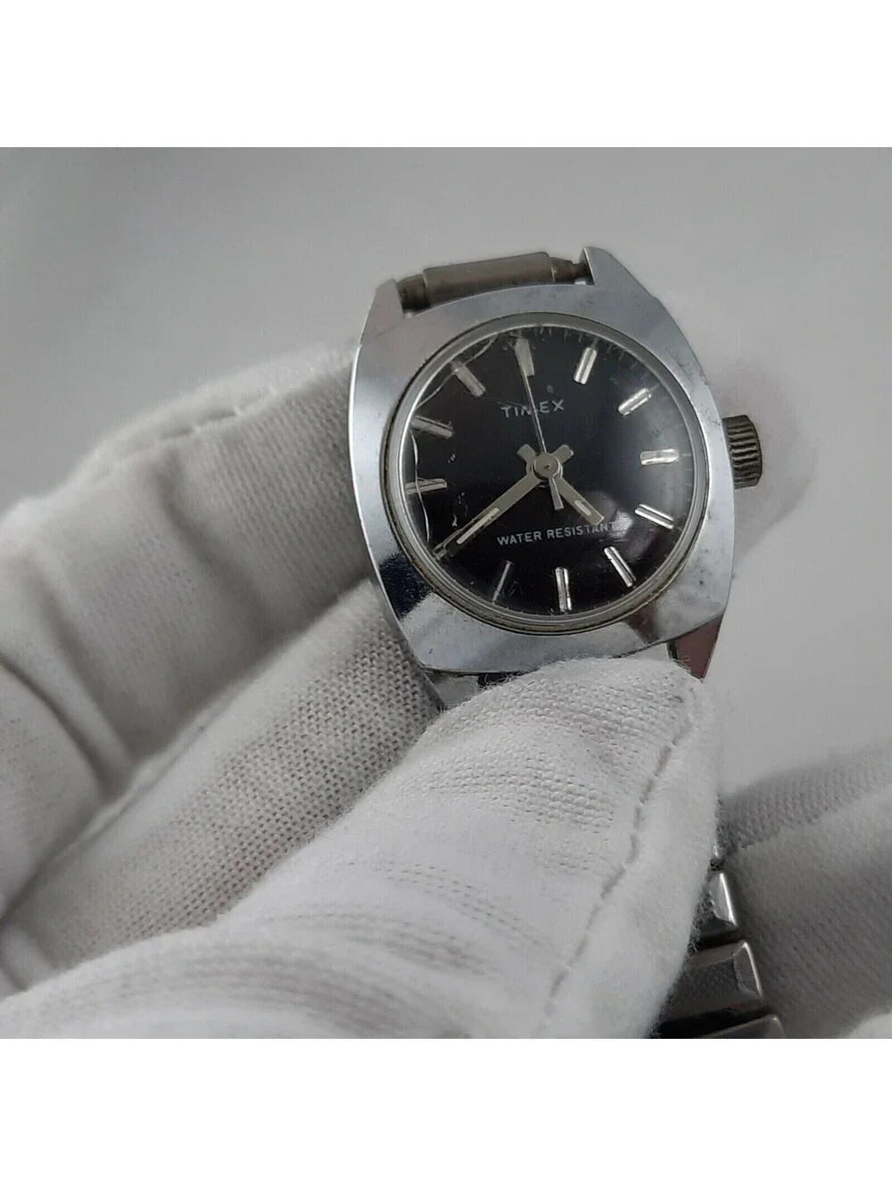 Vintage Timex Mechanical Watch Women Water Resistant For Parts Or Repair